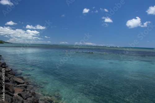 Fototapeta Naklejka Na Ścianę i Meble -  Ocean view in Samoa