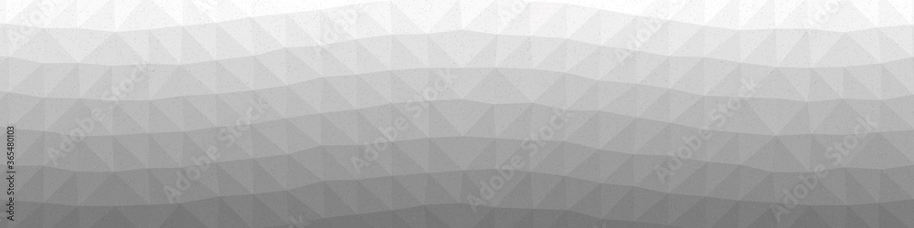 Fototapeta premium White color Abstract color Low-Polygones Generative Art background illustration