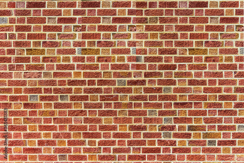 two-color brick wall