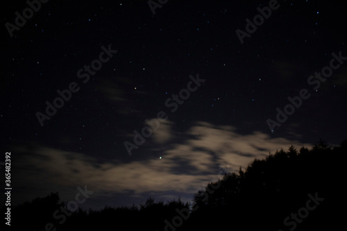 stars/cloud sky landscape