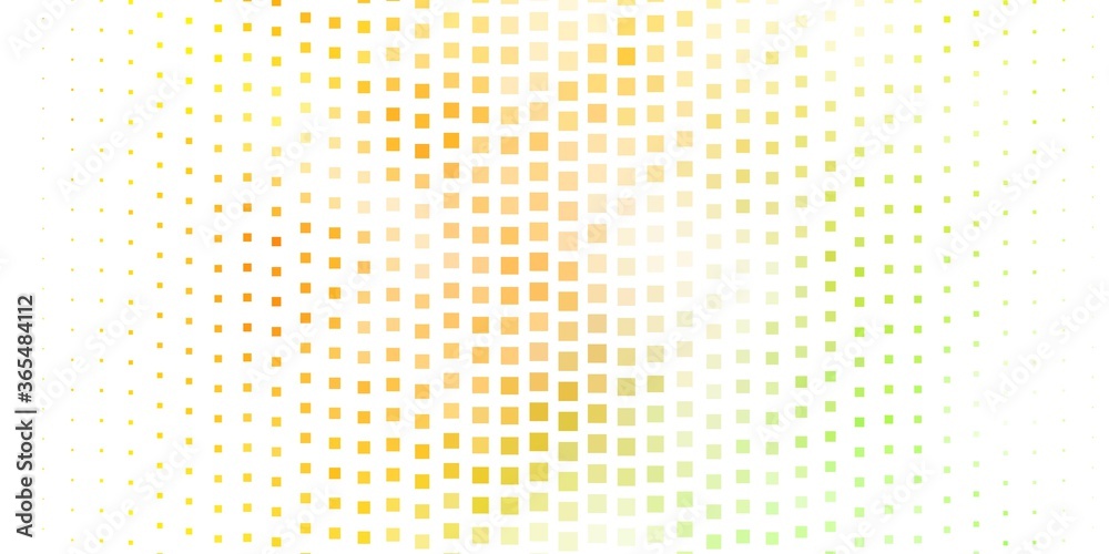 Light Green, Yellow vector pattern in square style. Modern design with rectangles in abstract style. Pattern for commercials, ads. Light Green, Yellow vector pattern in square style. Modern design with rectangles in abstract style. Pattern for commercials, ads.