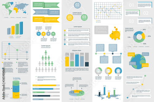 Infographic elements vector