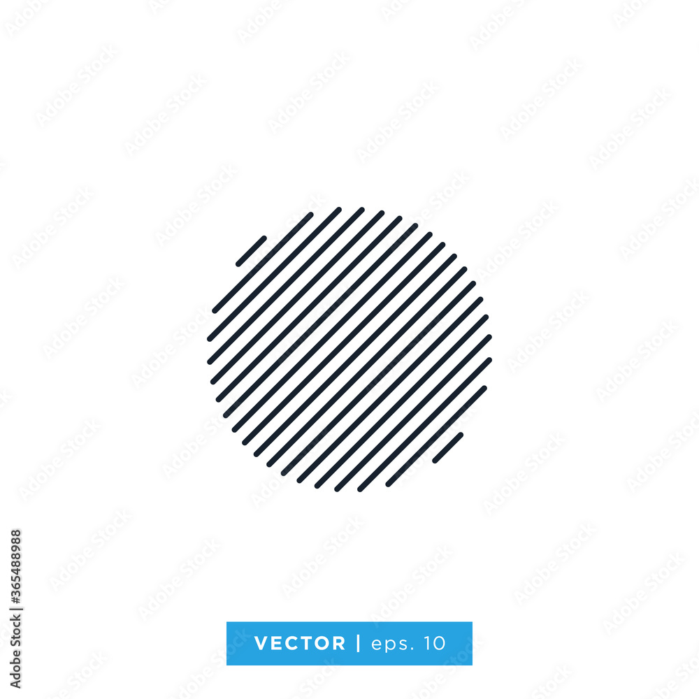 Modern Abstract Geometric Line Vector Design Template Modern Abstract Geometric Line Vector Design Template