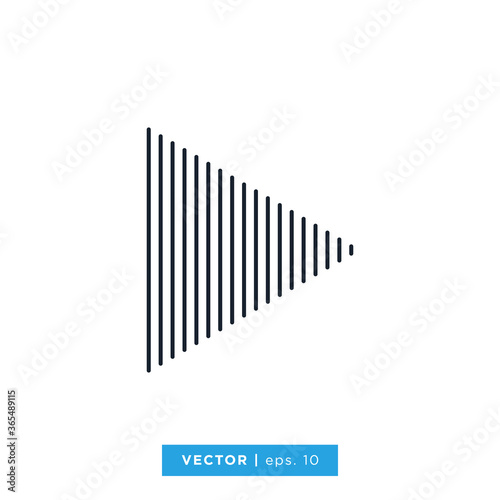 Modern Abstract Geometric Line Vector Design Template