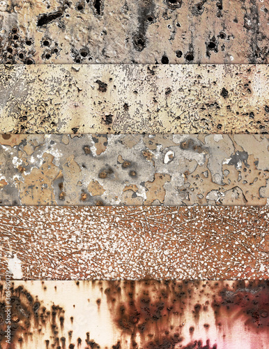 Old rusty metal surface