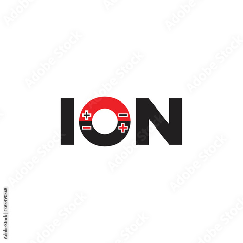 ION Magnet logo design vector