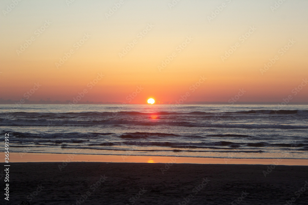 ocean/beach sunset