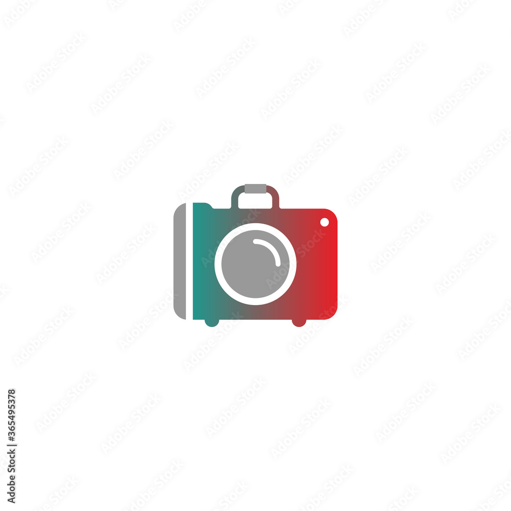 Traveling photographer logo