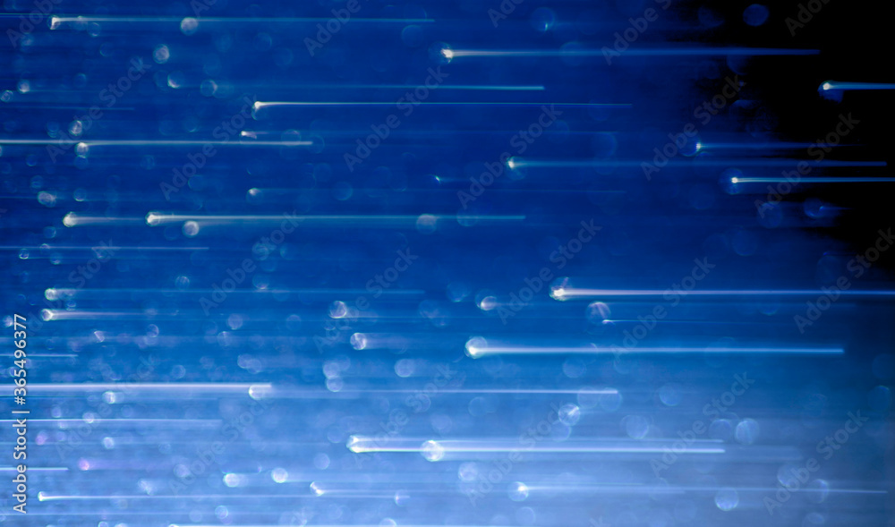 custom made wallpaper toronto digitalThe background of blue and white light lines is moving forward.