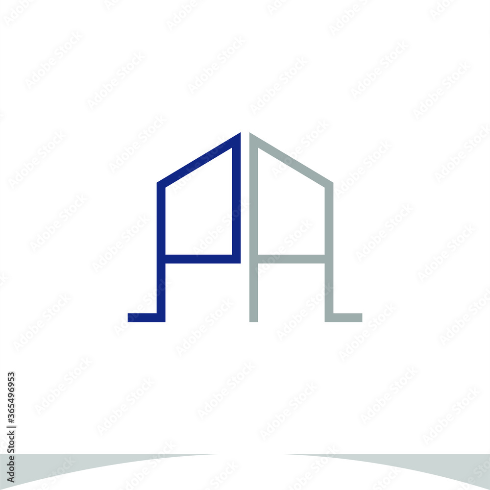 PA Initial Logo Design Vector PA Initial Logo Design Vector