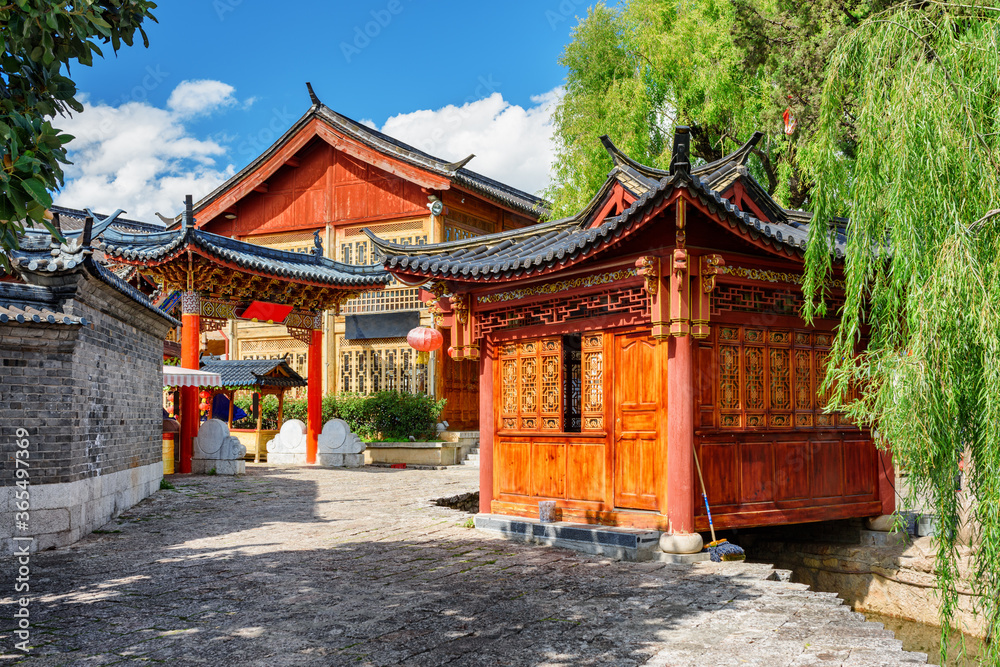 Awesome view of the Old Town of Lijiang, China