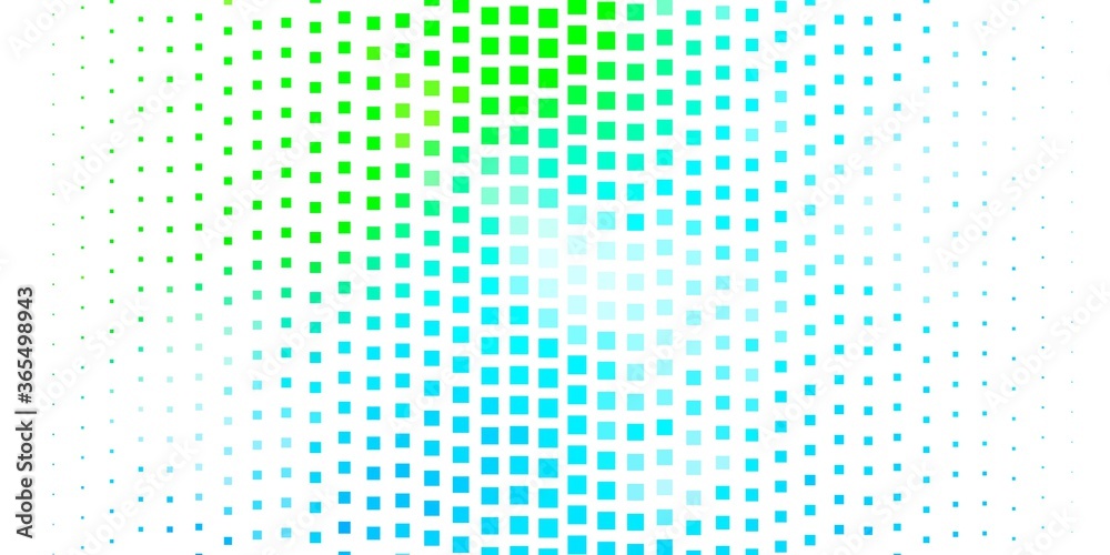 Light Blue, Green vector background with rectangles. Rectangles with colorful gradient on abstract background. Pattern for commercials, ads. Light Blue, Green vector background with rectangles. Rectangles with colorful gradient on abstract background. Pattern for commercials, ads.