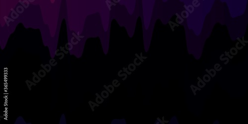 Dark Purple vector layout with circular arc. Gradient illustration in simple style with bows. Pattern for websites, landing pages.
