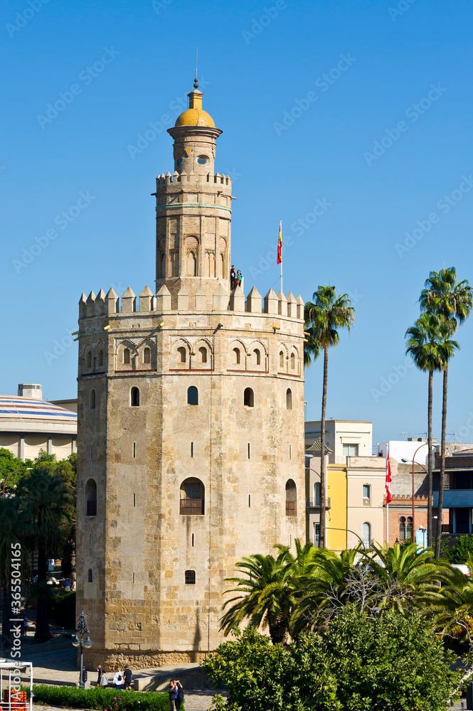 Torre del Oro, Seville, Andalucía, Spain
