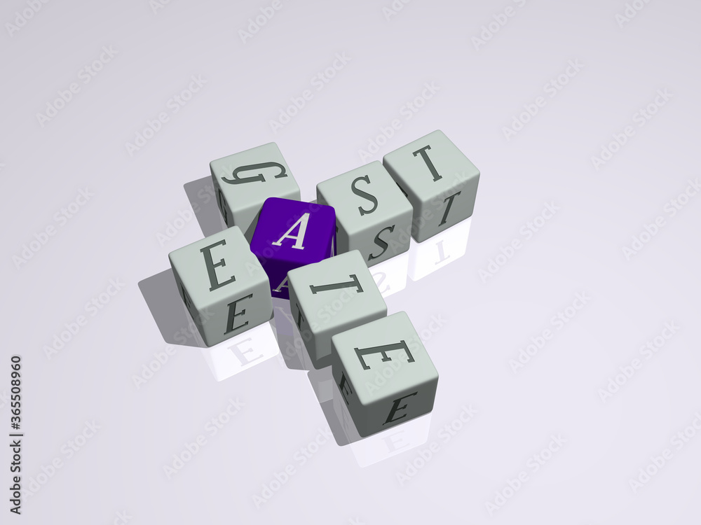 combination of EAST GATE built by cubic letters from the top perspective, excellent for the concept presentation. city and architecture combination of EAST GATE built by cubic letters from the top perspective, excellent for the concept presentation. city and architecture