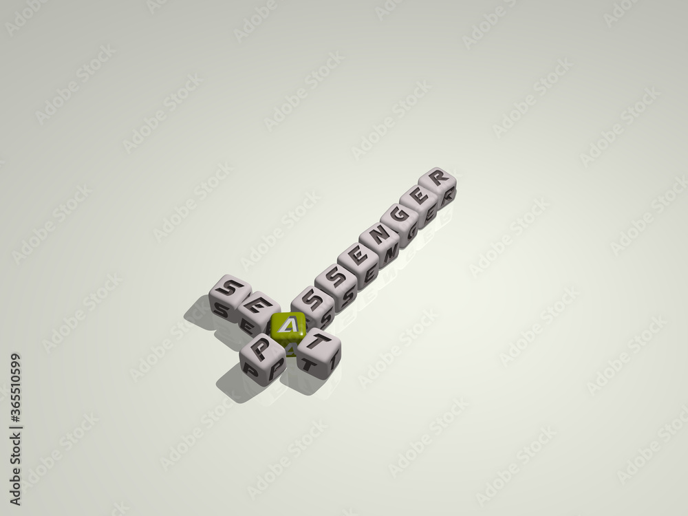 combination of passenger seat built by cubic letters from the top perspective, excellent for the concept presentation. airport and airplane combination of passenger seat built by cubic letters from the top perspective, excellent for the concept presentation. airport and airplane