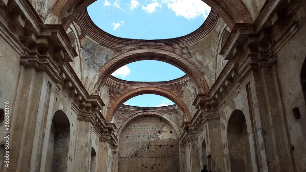 Cathedral In Antigua Guatemala