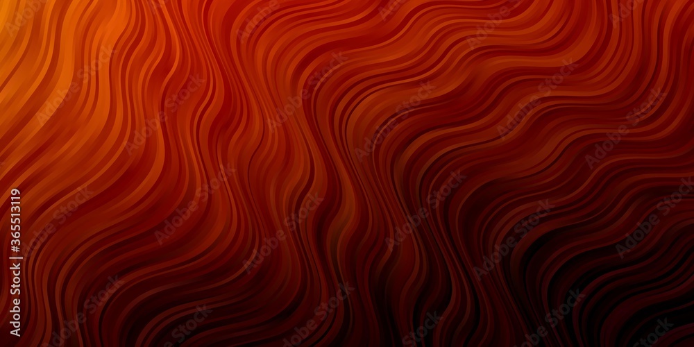 Dark Orange vector template with lines. Abstract gradient illustration with wry lines. Smart design for your promotions. Dark Orange vector template with lines. Abstract gradient illustration with wry lines. Smart design for your promotions.