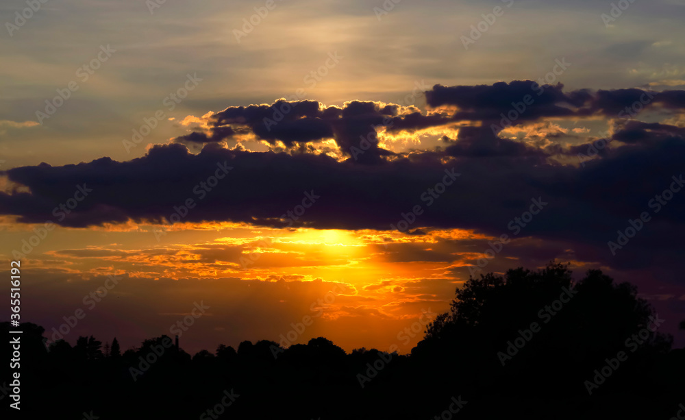 Obraz premium Sonnenuntergang