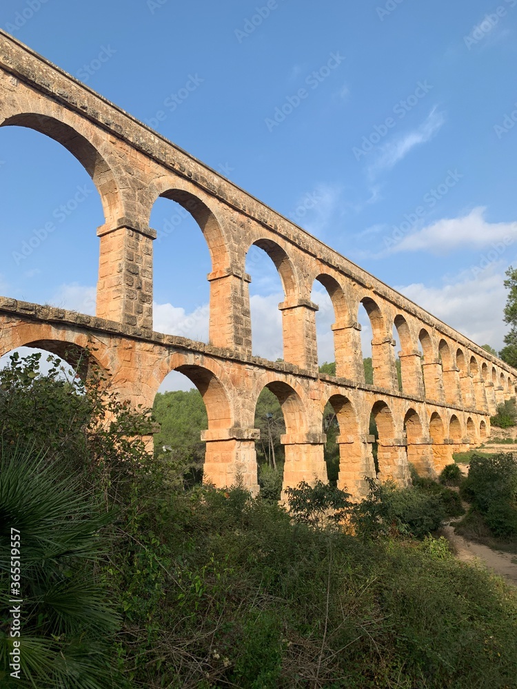 Obraz premium Roman Aqueduct in Spain
