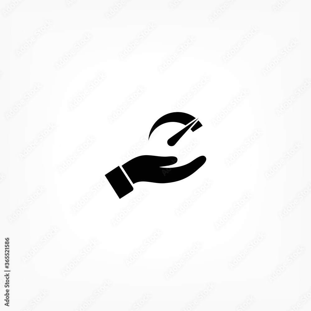 Speedometer vector icon , lorem ipsum Flat design Speedometer vector icon , lorem ipsum Flat design