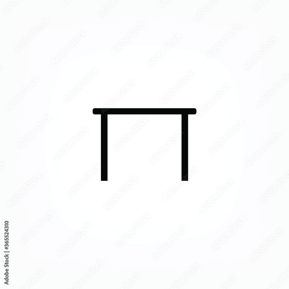 Tableicon vector icon , lorem ipsum Flat design