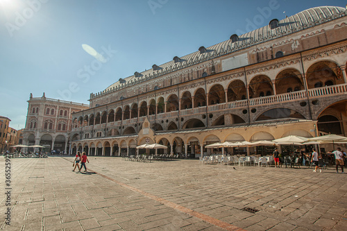 Piazza dei Signori in Padua in Italy, one the most famous place in the city 3 photo