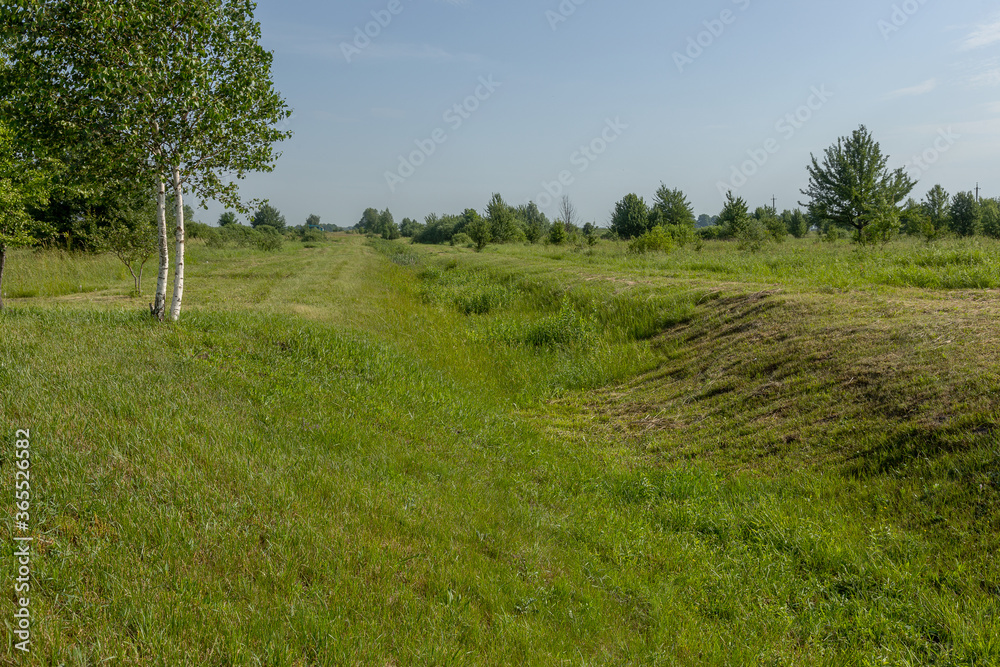 Ecological problems, global warming. Drought. Dry irrigation canal without water. Disaster, crop loss without water. Environmental disaster in agriculture Ecological problems, global warming. Drought. Dry irrigation canal without water. Disaster, crop loss without water. Environmental disaster in agriculture