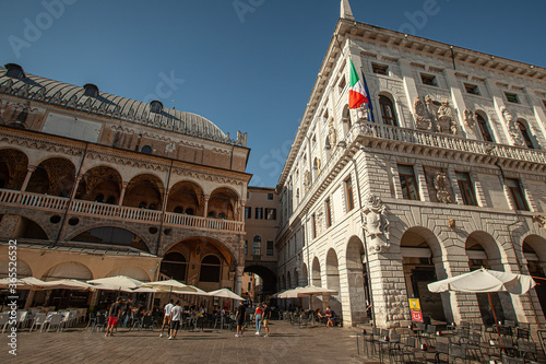 Piazza dei Signori in Padua in Italy, one the most famous place in the city 2 photo