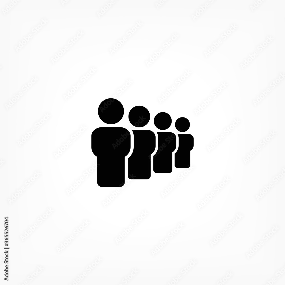 Vector people icon design 10 eps illustration Vector people icon design 10 eps illustration