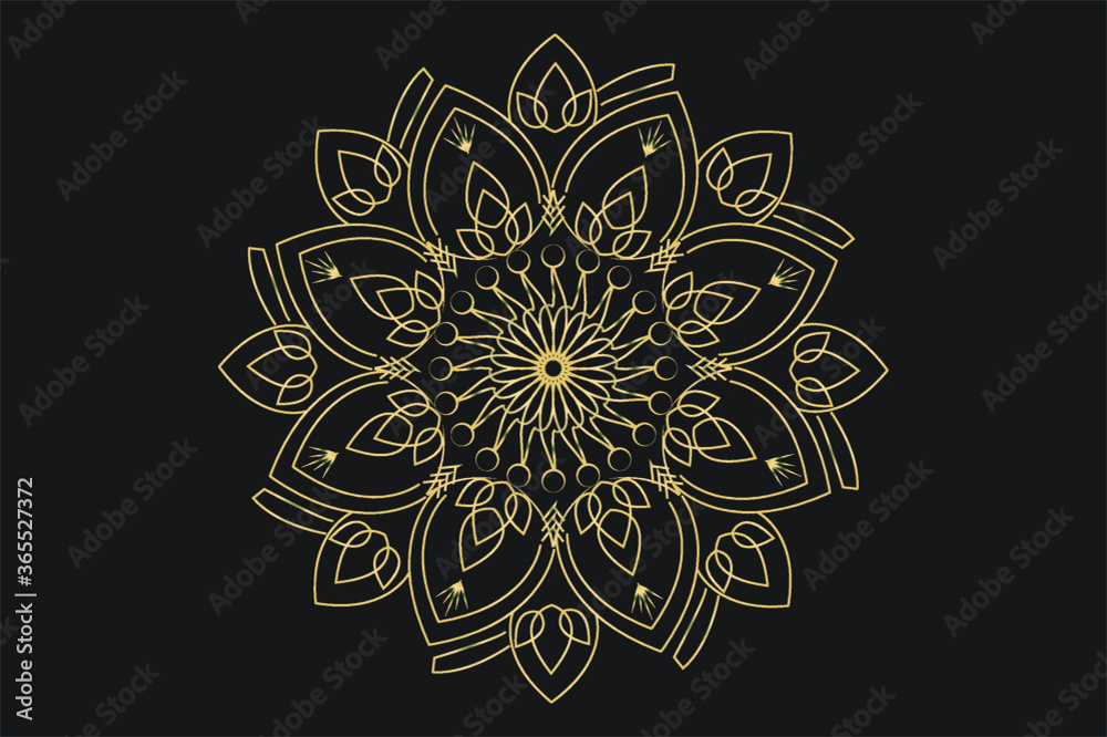 MInimal luxury Mandala design MInimal luxury Mandala design