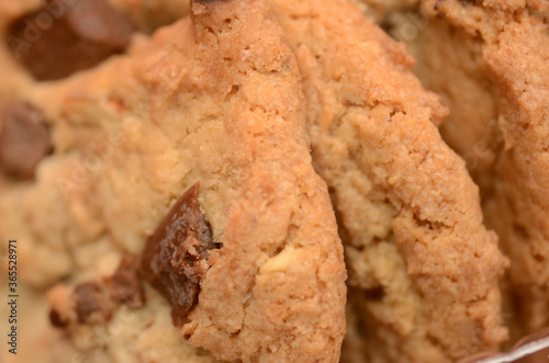 MILK CHOCOLATE/ COCONUT ALMOND COOKIES photo