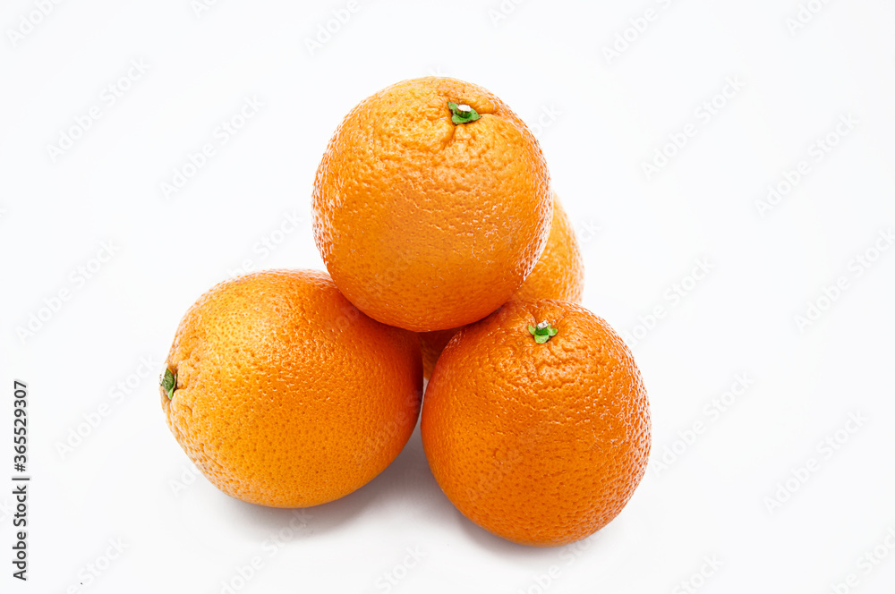 A bunch of isolated oranges A bunch of isolated oranges