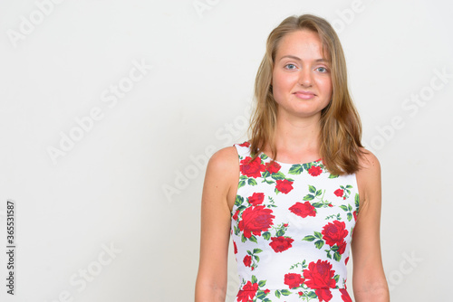 Portrait of young beautiful woman with blond hair © Ranta Images