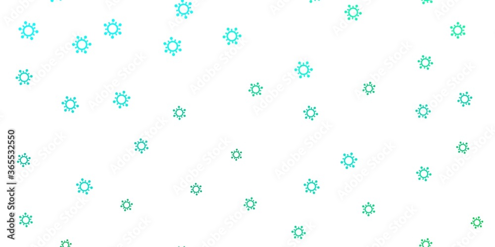 Light green vector texture with disease symbols. Light green vector texture with disease symbols.