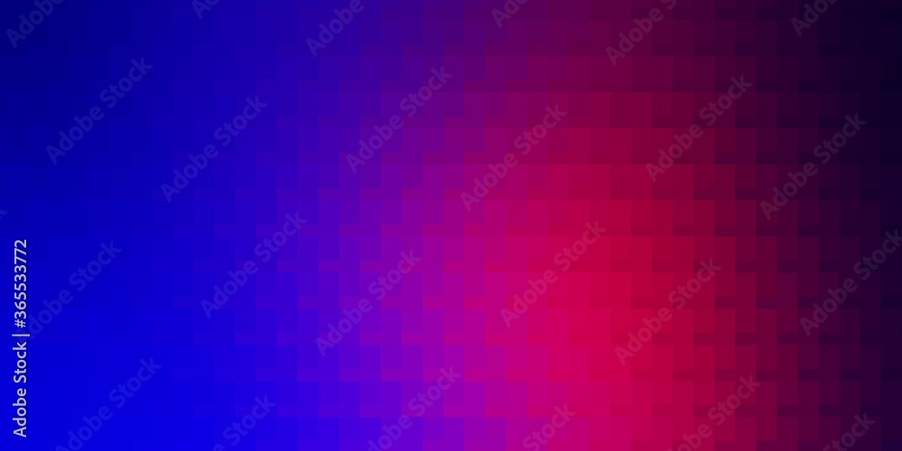 Light Blue, Red vector template in rectangles. Abstract gradient illustration with rectangles. Design for your business promotion.