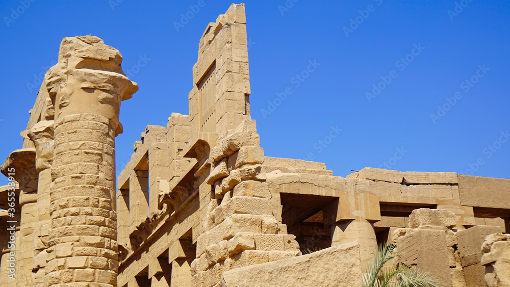 Luksor, Egipt, Karnak, Faraon, obelisk, monolit, starożytny