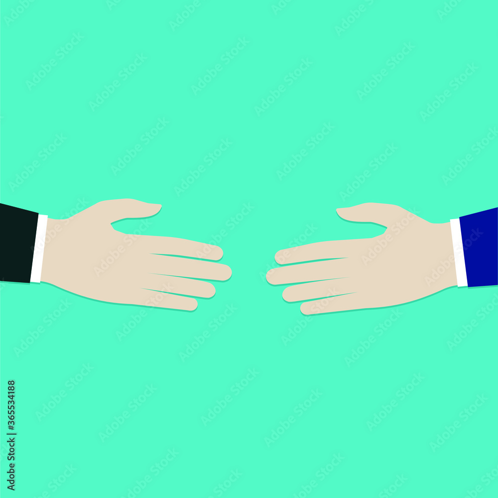 hands vector image illustration vector art