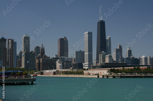Skyline Downtown Chicago Illinois 2013
