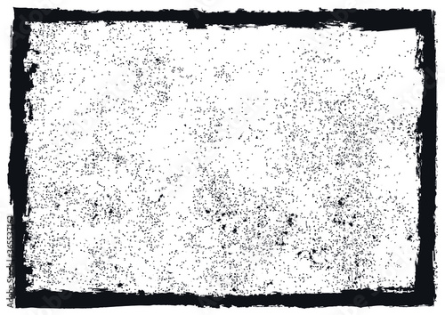 Grunge dirty frame background.