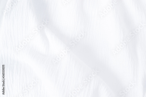  soft white fabric with as background