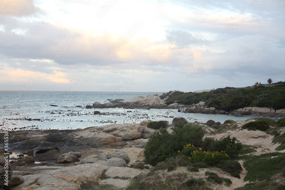 sky view at the coast of South Africa