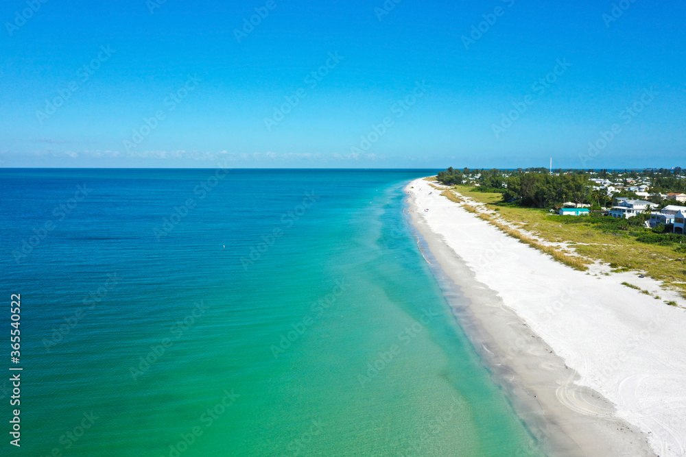 Aerial View of Anna Maria Island, Florida