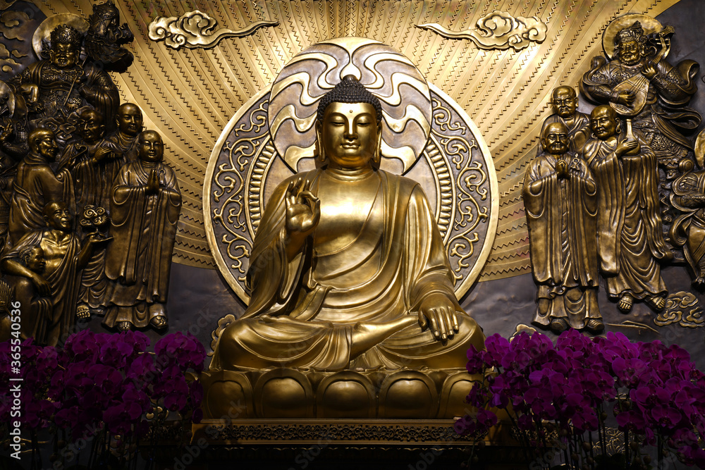 Obraz premium Dafo Buddhist Temple in Guangzhou 