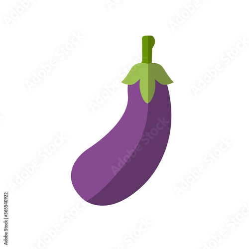 eggplant vegetables icon vector illustration design