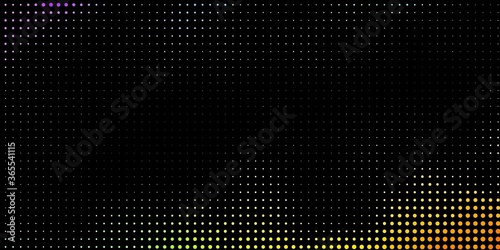 Light Multicolor vector texture with disks. Abstract colorful disks on simple gradient background. Design for posters, banners.