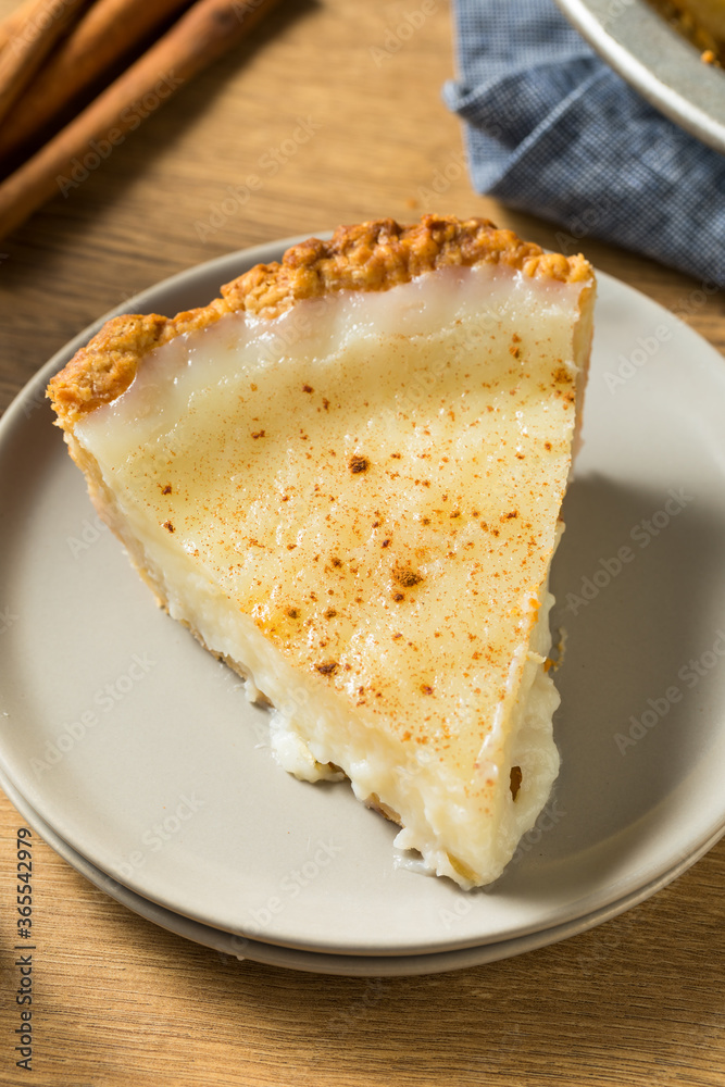 Homemade Sweet Sugar Cream Pie Homemade Sweet Sugar Cream Pie