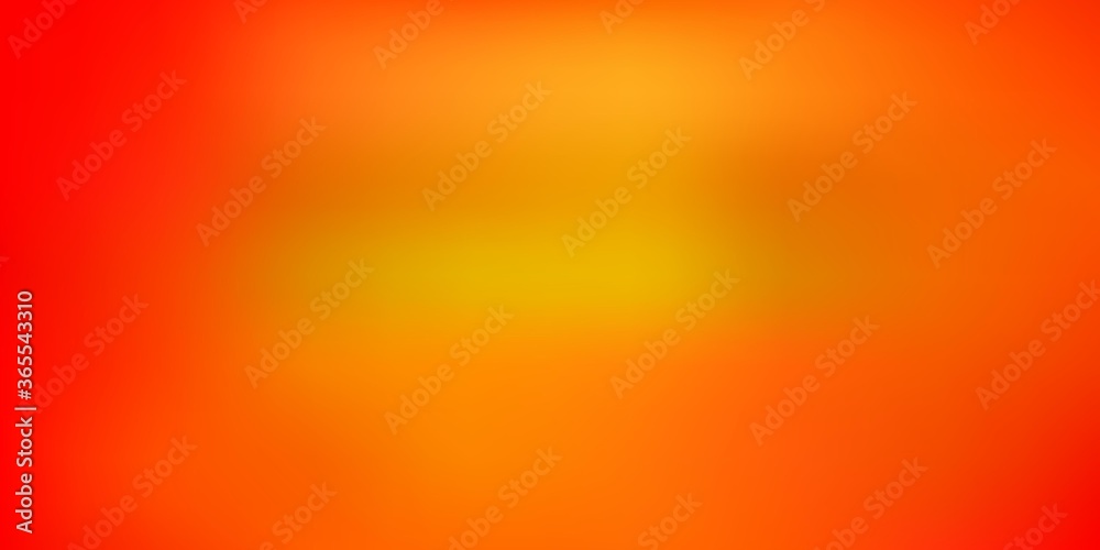 Light orange vector gradient blur pattern.