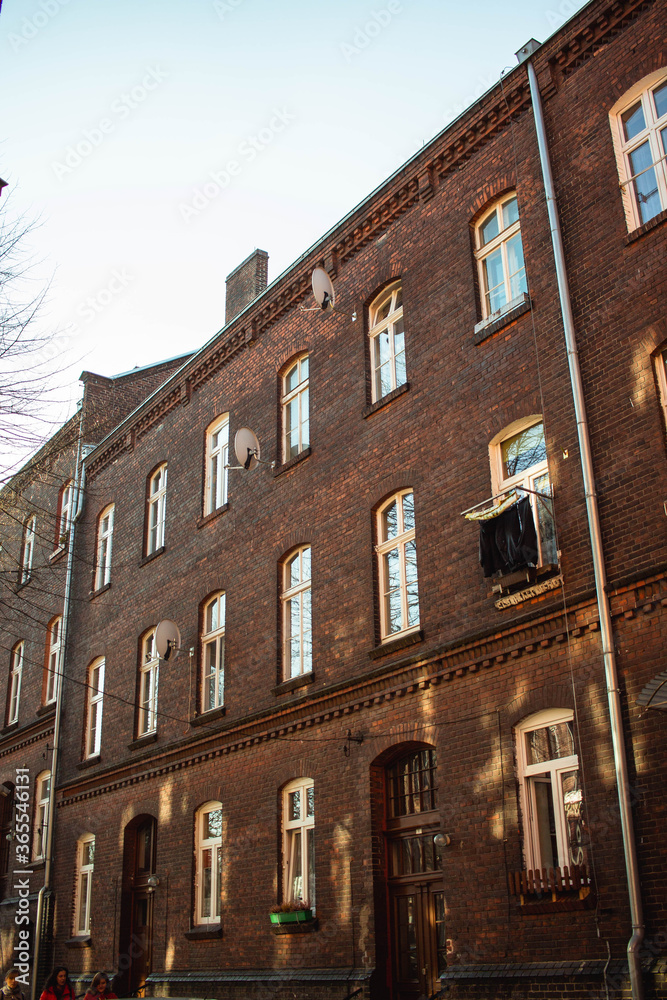 Obraz premium old houses in gdansk