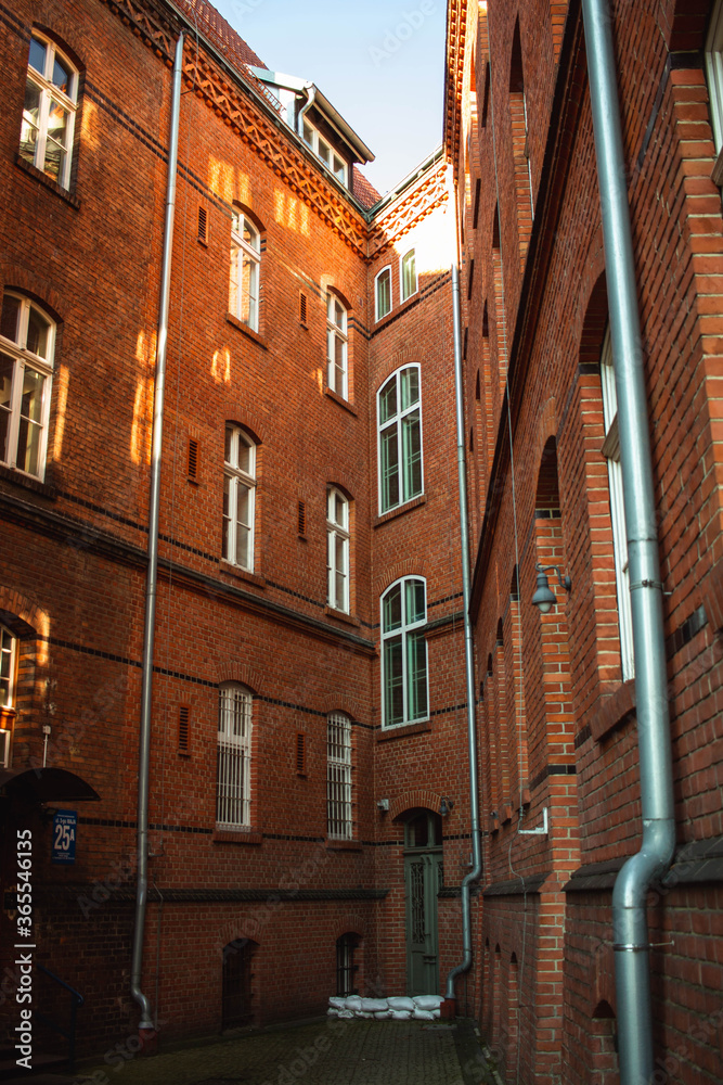 Obraz premium old houses in gdansk